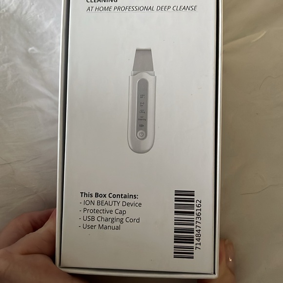 NWT Beauty Society Ion Beauty Ultrasonic Beauty Tool with USB Charger & Manual - Picture 3 of 4